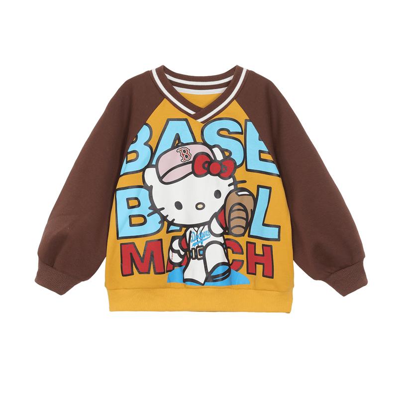 LUSON Little O Baby Girls Retro American Sweatshirt 130