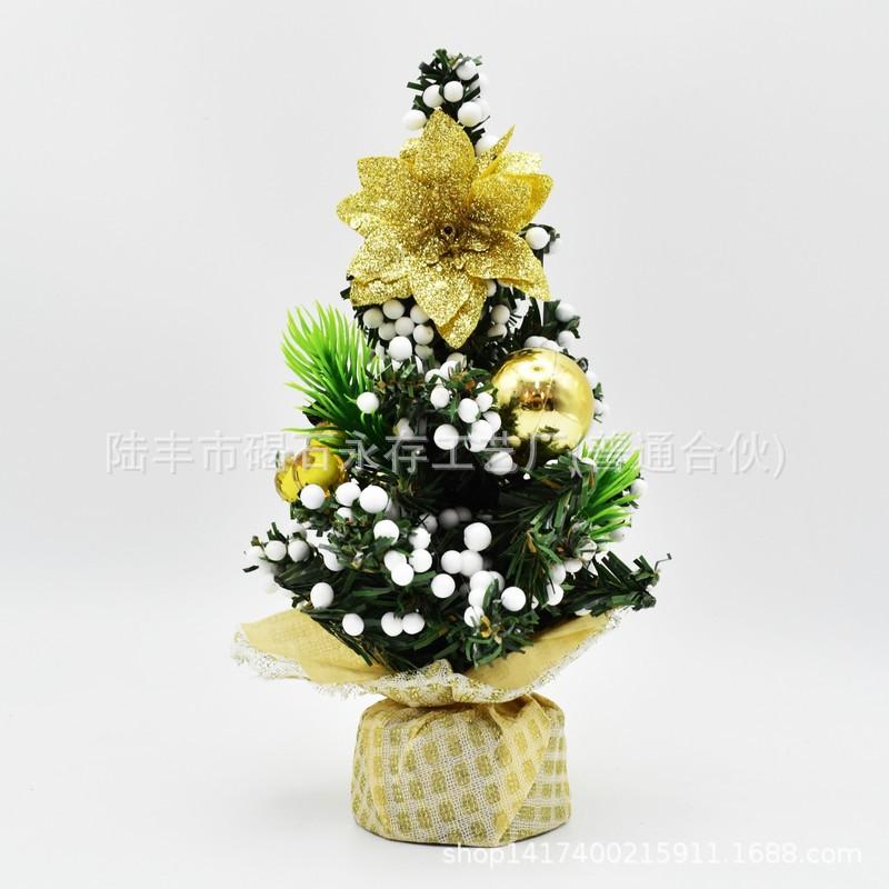 20cm Mini Christmas Decorative Trees Christmas Tabletop Tree Decoration 2025 Christmas Ornaments Xmas Navidad Gift