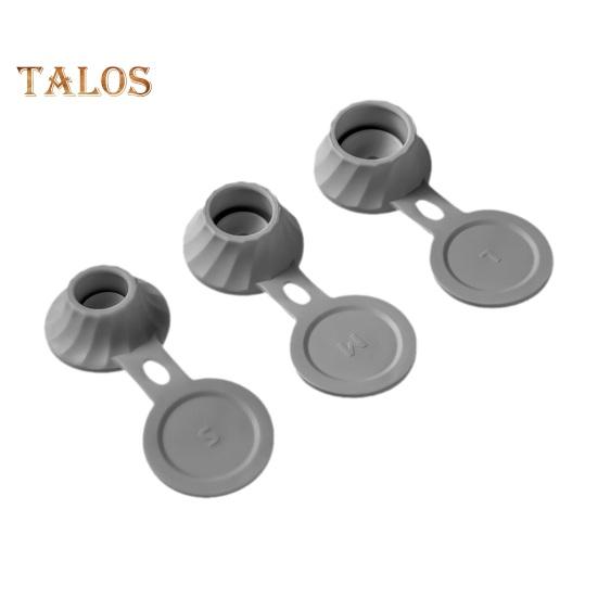 

3 шт., перевернутая крышка для бутылки, герметичная TPE, лосьон для ванной комнаты, шампунь, кухонная бутылка для приправ, переворачивающаяся крышка разъема для бутылки, замена крышки серый