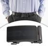 Automatic Belt Buckle Men Waistband Head Black Suit Pants Replacement Buckles for