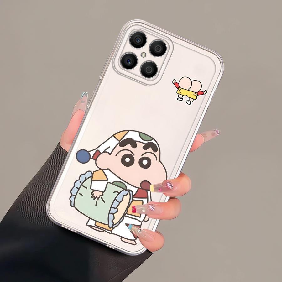 Crayon Shin Chan Soft Phone Cover Case for Honor X7b 90 Lite X9b X8b X8 X9a X8a