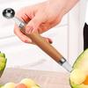 Watermelon Ball Scoop Fruit Spoon Ice Cream Sorbet Stainless Steel Double-end Cooking Tool Kitchen Accessories Gadgets