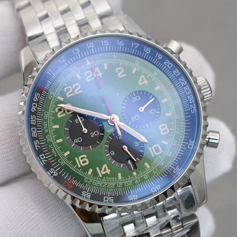 BNL Gear Letecké chronografy B01: Luxusní multifunkční pánské sportovní hodinky s quartzovým strojkem