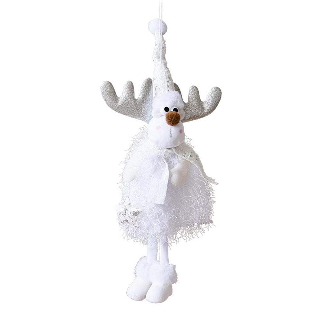 Angel Doll Ornaments Handmade Christmas Tree Ornaments Pendant Doll for Christmas Party New Year Wedding Decoration