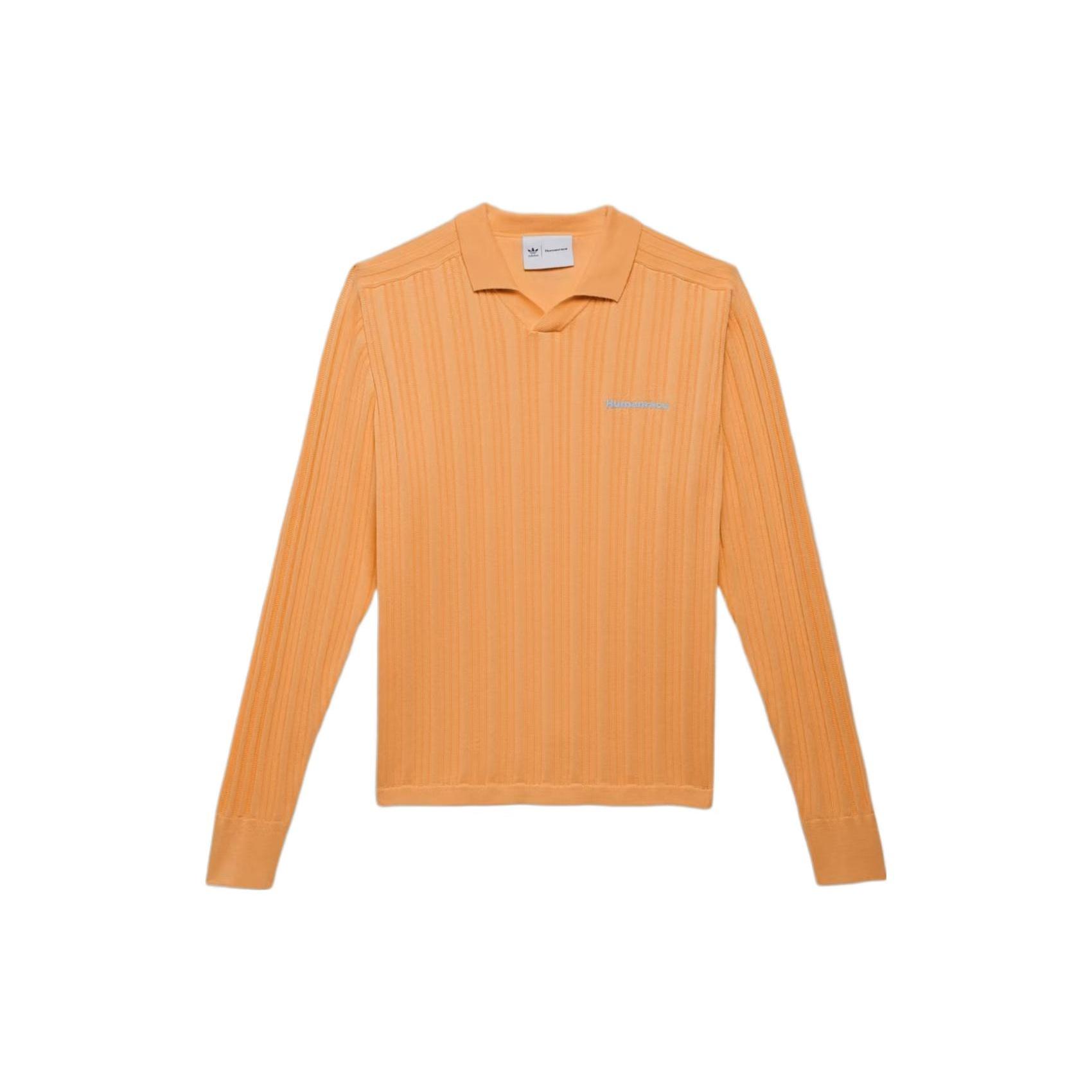 adidas x Pharrell Knit Long Sleeve Jersey  Orange  Men s IC1405 XL