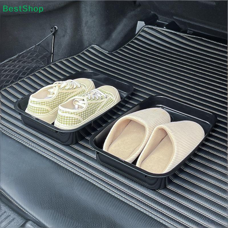 Car Shoe Storage Tray,Waterproof Auto Trunk Shoe Organizer Box,Portable Vehicle Footwear Holder for Car Interior