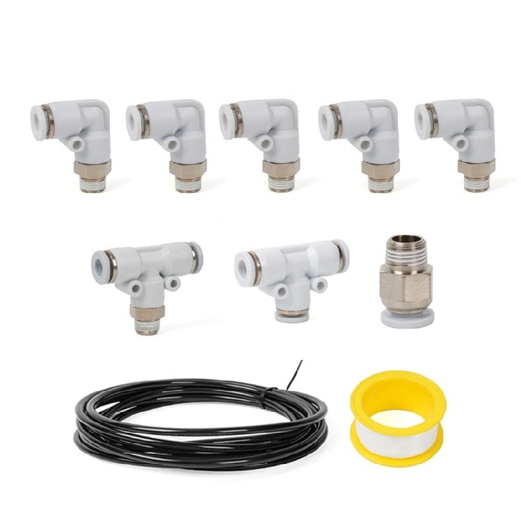 TurbosVehicles Vacuum Fitting Kit TurbosWastegate & Solenoid Push Lock Connector