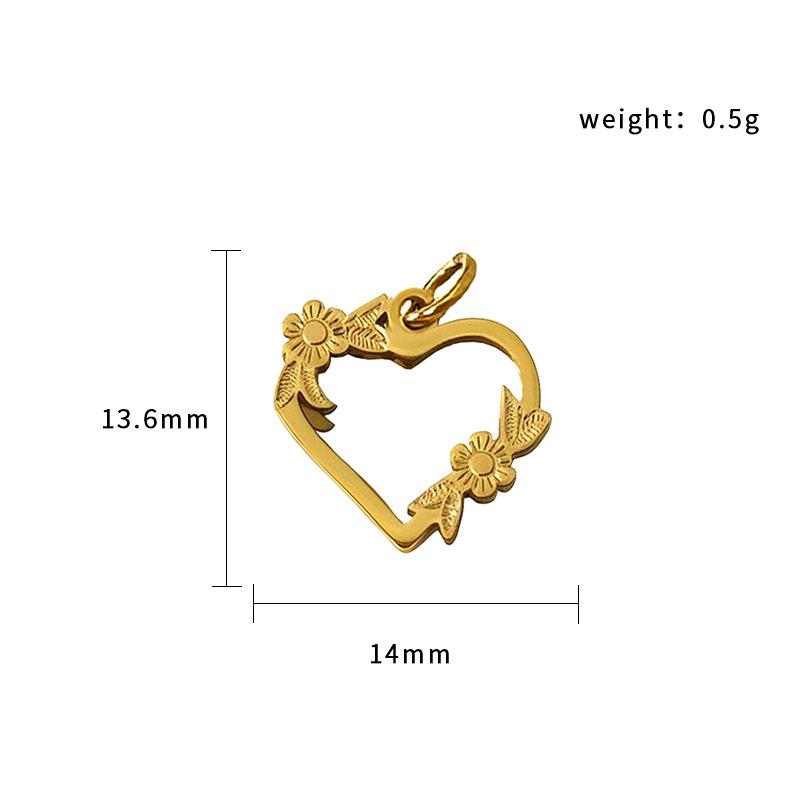 Halloween Ghost Pumpkin Spider Pendant 18K Gold Plated Stainless Steel Jewelry Diy Accessories