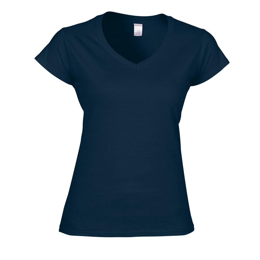 Gildan Womens/Ladies Soft Touch V Neck T-Shirt