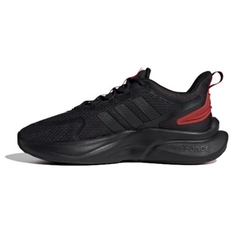 adidas Alphabounce+ Black Red - ID8624 EU 40.5 чёрный