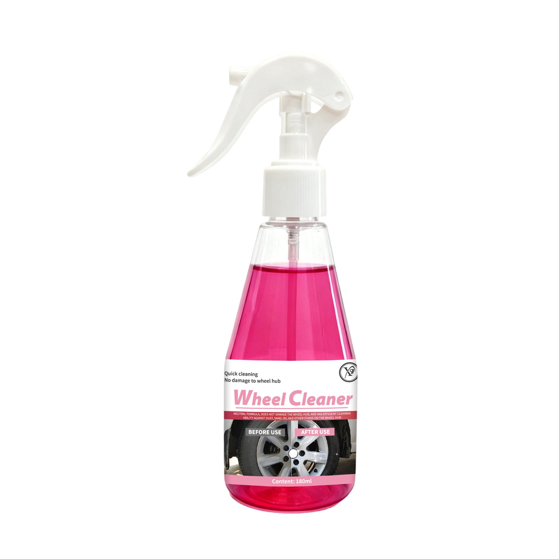 Car Wheel Hub & Tire Rim Cleaner – Iron & Rust Remover