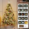 Large Christmas Ornaments Set for Living Room and Home Decoration