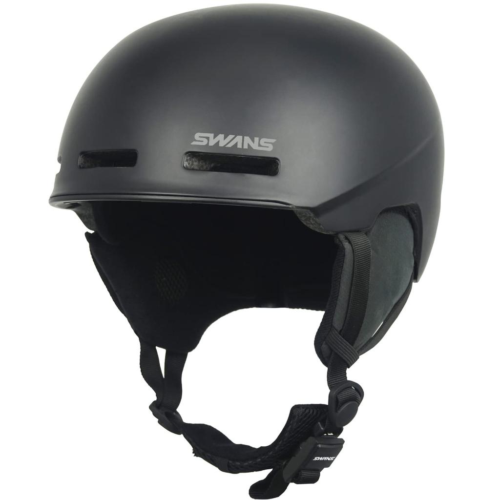 SWANS Skihjelm MBK Matt Svart Ski Snowboard L Størrelse HSF-190 (58-61 cm)
