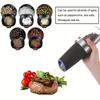 Electric Pepper Grinder Salt And Pepper Grinder Adjustable Coarseness Spice Mill With Led Light Kitchen Tool