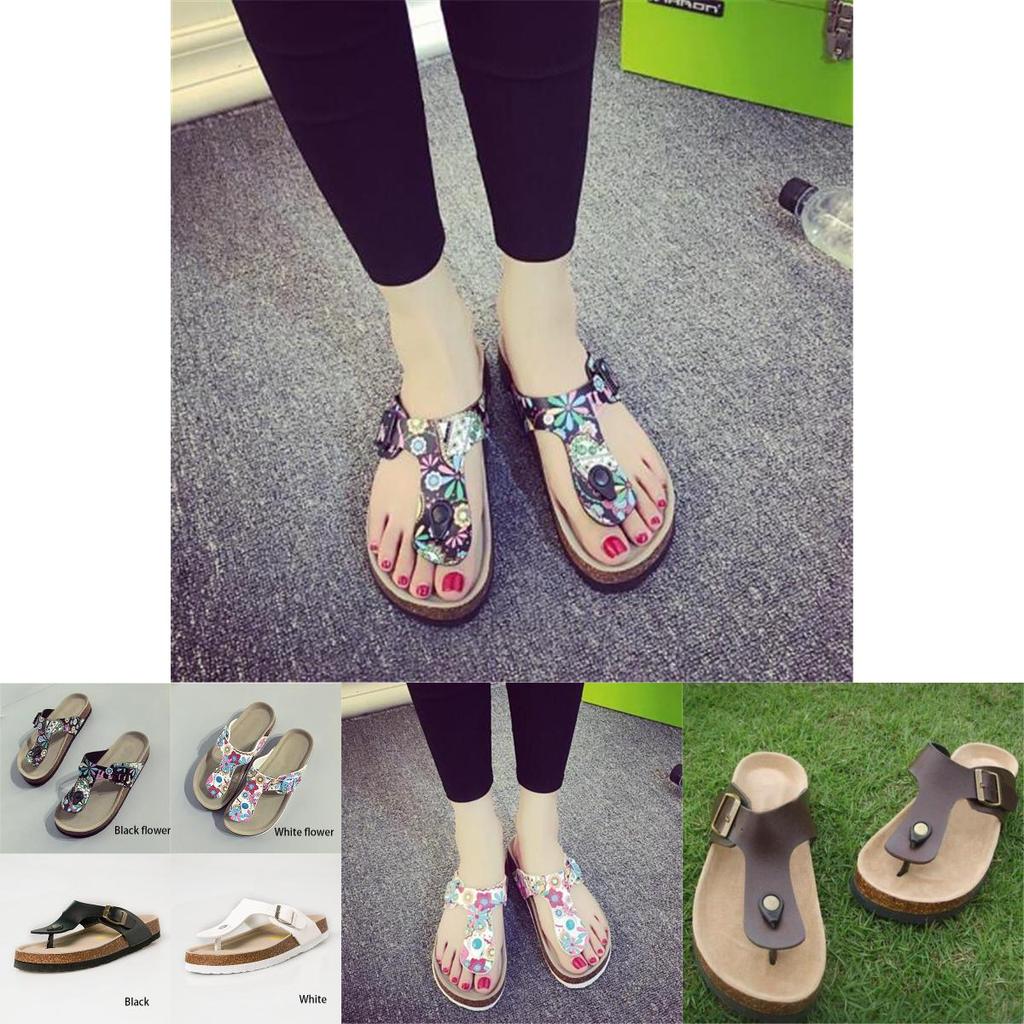 Versatile And Timeless 7 Colors Women Summer Beach Shoes Flat Non-slip Sandals