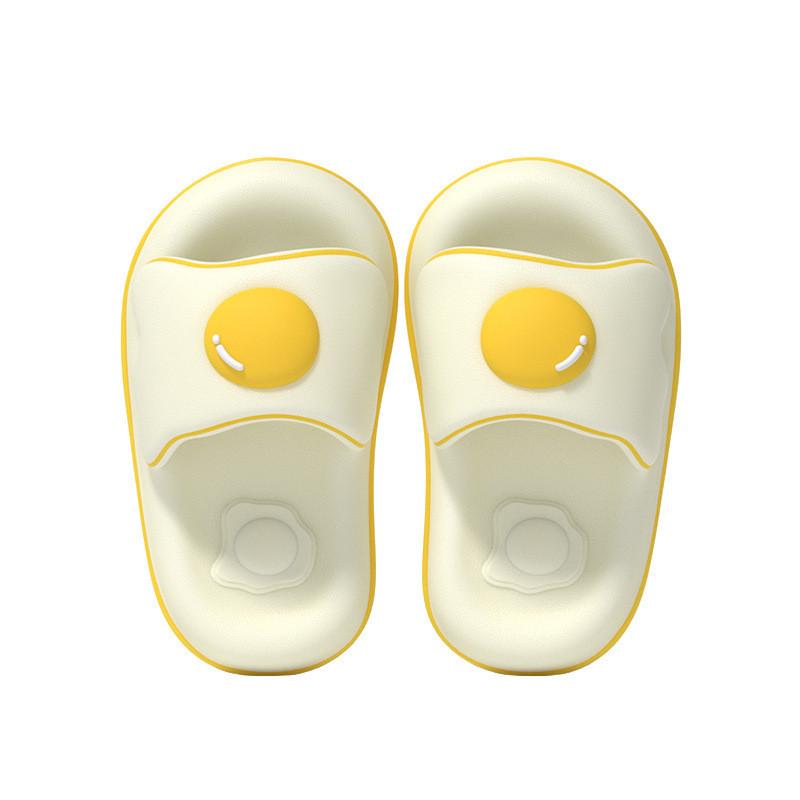 Summer Thick Sole Unisex Eva Slipper With Pancake Egg Design For Couples