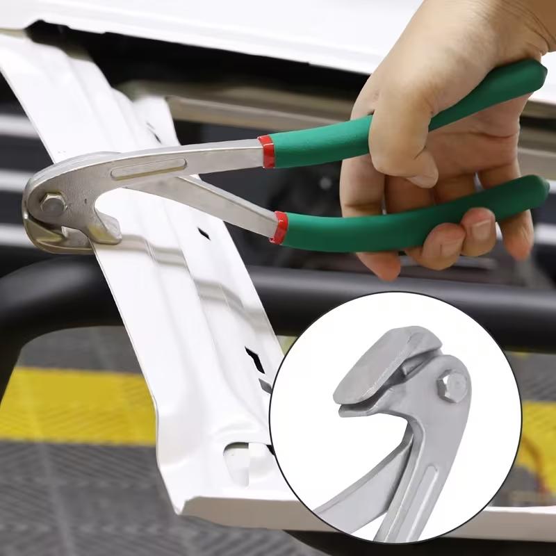 Car Wheel Eyebrow Edge Repair Tools Pliers Auto Body Metal Paintless Dent Repair Tool for Wheel Eyebrow Universal Application