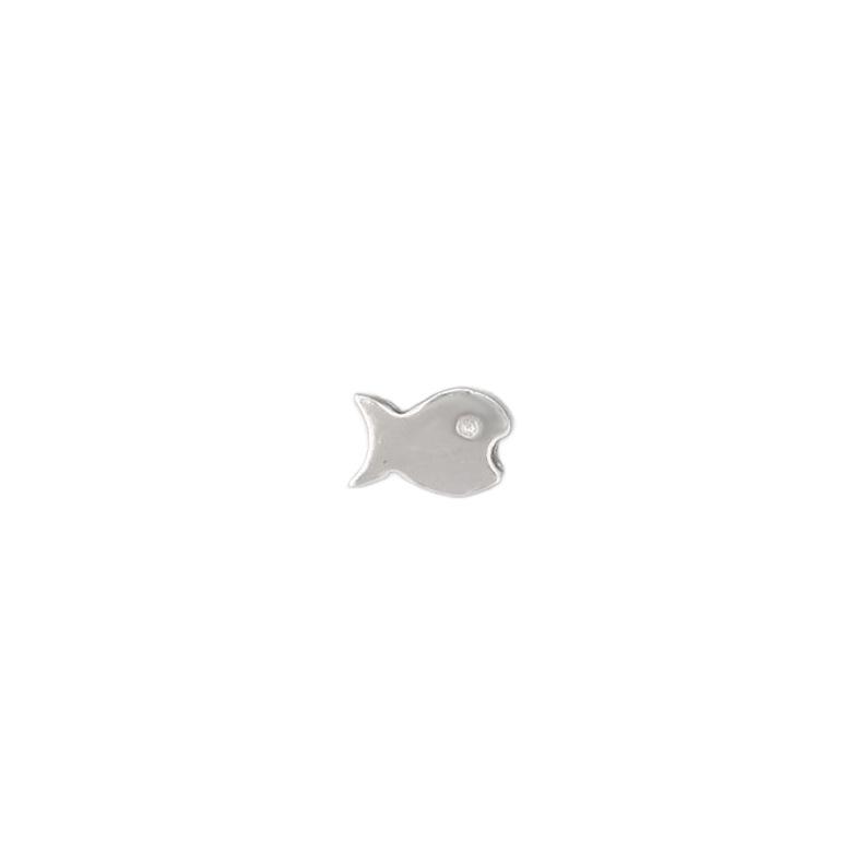 Handmade S925 Sterling Silver Fish Pendant for Bracelets, Necklaces, and DIY Accessories