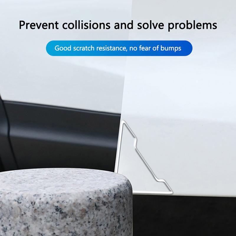 2Pcs transparent Car Door Corner Protection Decals Stickers For Citroen C1 C2 C4 C6 C3-XR Picasso Grand DS3 DS5 Auto Accessories