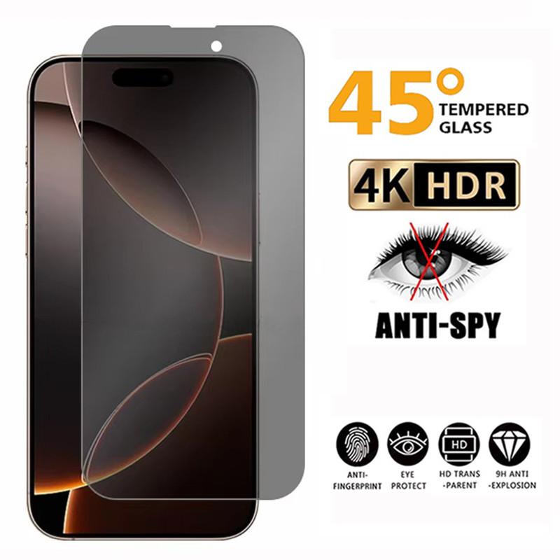 Vollständige Abdeckung Gehärtetes Glas Für iPhone 17 Pro Max 17 Air 16E 15 14 13 12 11 Pro Max 16 Plus 13 Mini X XR XS Max 6s 7 8 Plus Schutzfolie Schutzglas