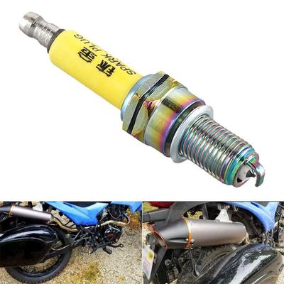 Motorcycle Iridium Spark Plug D8TC for Vertical Engine CG Series 125cc 150cc 200cc 250cc High Performance Spark Plug