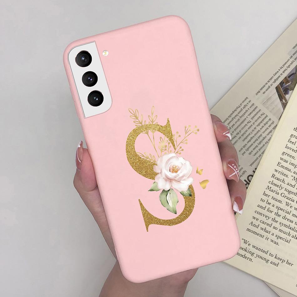 For Samsung S21 FE S21 Ultra Plus Case Slim Soft Cute Letters Cover For Samsung Galaxy S21 Plus 5G S21+ S 21 Ultra Phone Cases