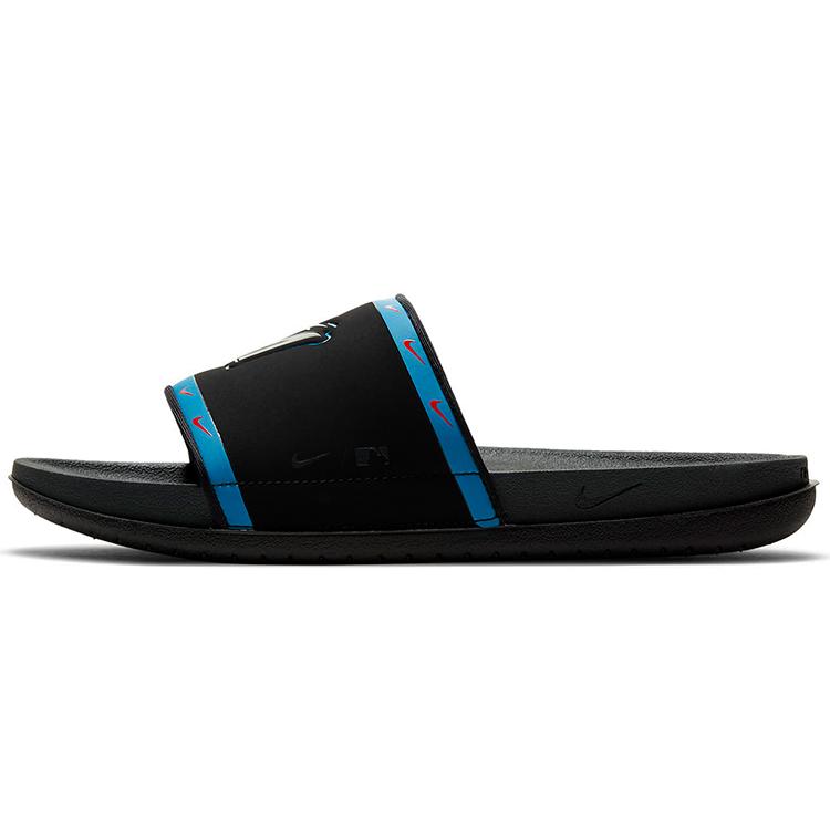 New Nike Mlb X OffCourt Slide 'Miami Marlins' DH6984-001