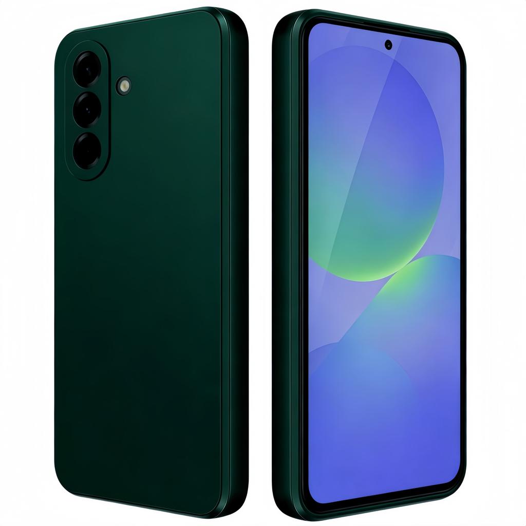 Noble Fashion Solid Colour Shockproof Protective Liquid Silicone Case For Samsung Galaxy A36
