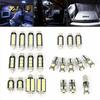 UniversalLED T10 5050 Car Light Bulb Interior Dome Trunk License Plate Lamps Kit White For E60 E90 Golf 4 7 LED Lamp