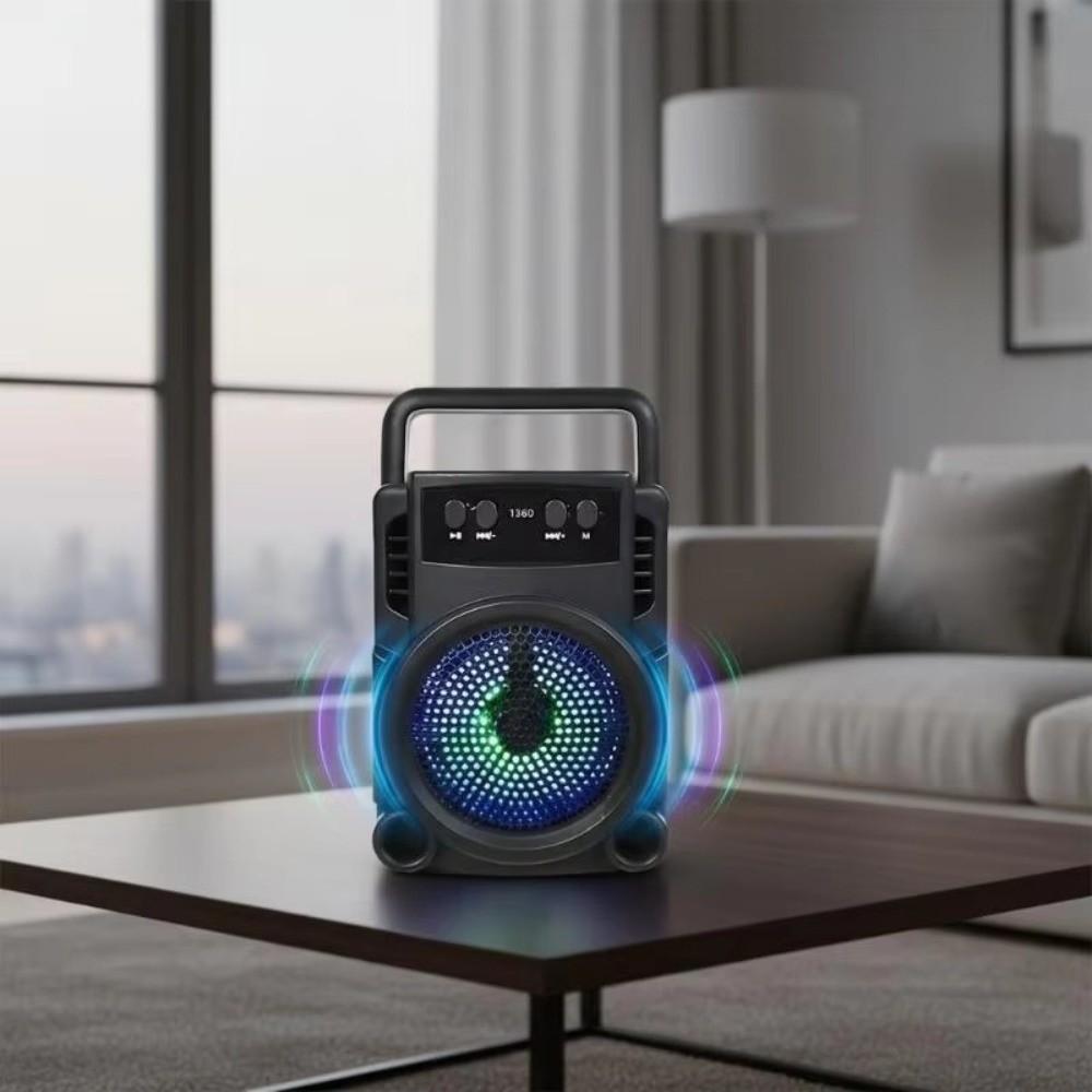 Long Battery Life Wireless Speaker Loud Volume Subwoofer Bluetooth Speaker Home Karaoke