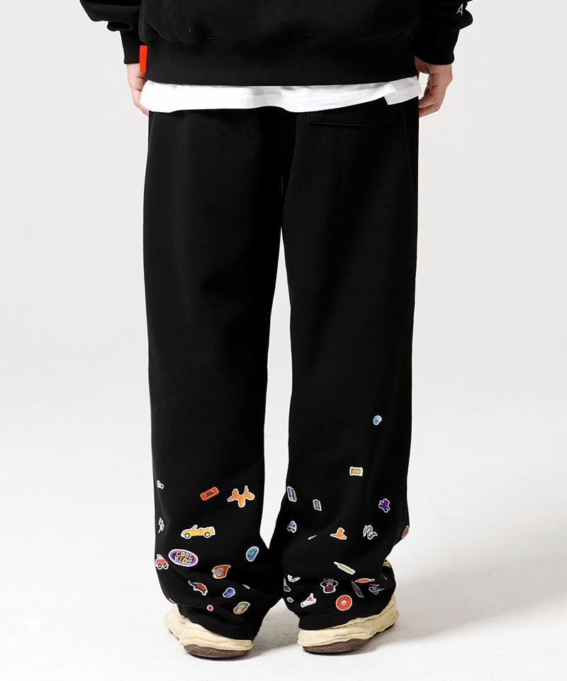 ARTISTWEAR [Atw] Cool Kids Wide Elastic Pants