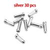 30/50/100Pcs Multiple Colors Aluminum Alloy Bicycle Brake Shifter Inner Cable Tips Wire End Cap Cable Line Core Cap Cover Gear