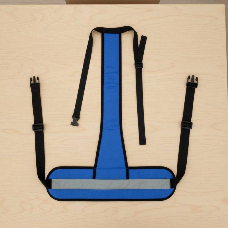 Seat Belt Breathable Mesh Cross-Shape Harness Medical Patient Restraint Anti-Fall Mobility Aid for Disabled