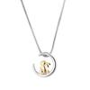 New Fashion Cute Rabbit Moon 925 Sterling Silver Cartoon Sweet Animal Clavicle Chain Pendant Necklaces TYB179