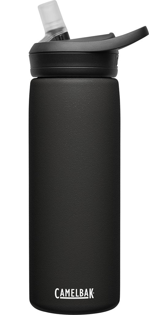 Camelbak Eddy Plus SST Vacuum Insulated Stainless Steel Bottle with Black Straw, 600ml,