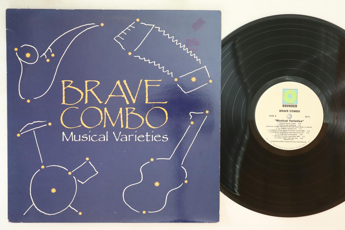 

LP Record BRAVE COMBO Musical Varieties 9013 ROUNDER 1988 Canada Rock Used