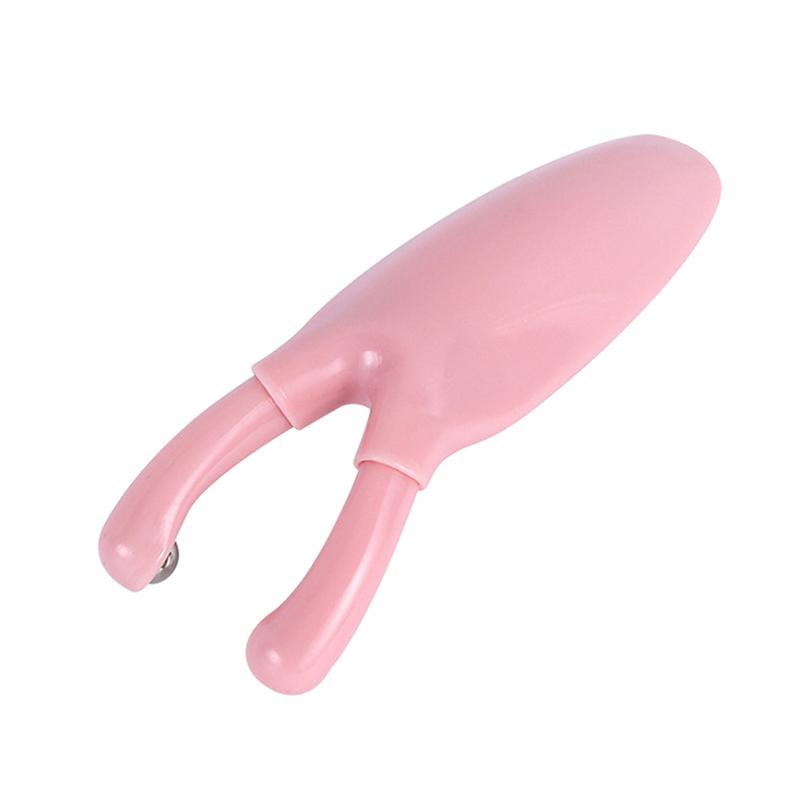 

Инструмент для соскабливания Гуа Ша, пластиковая вилка для лица, Y-образная вилка, массаж носа, лифтинг лица розовый