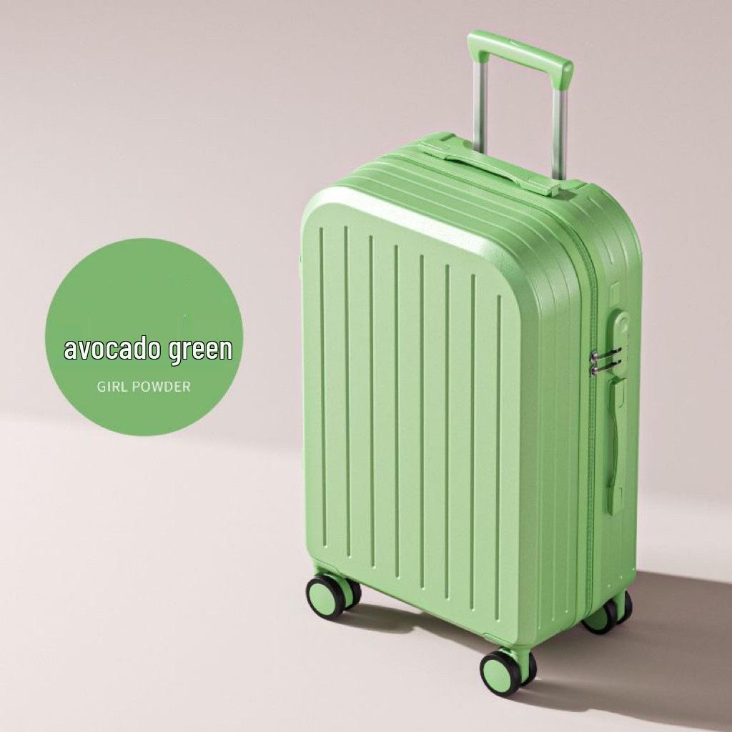 New Style Ins Durable Multifunctional Student Suitcase with Large Capacity and Password Lock Spinner Wheels