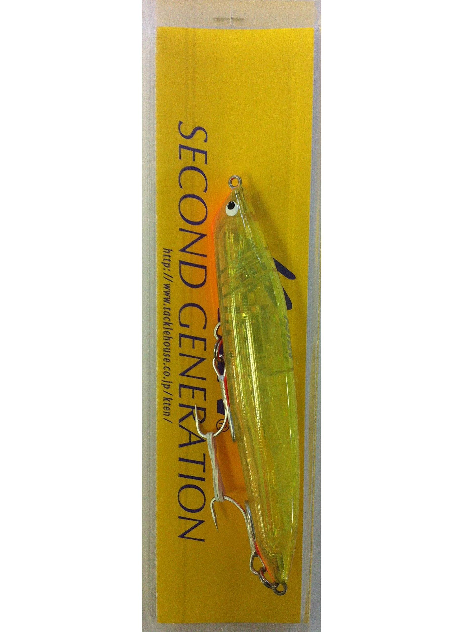 

Tacklehouse Minnow Second Generation K2R 112mm Clear HG Berry K2R112 Lure K-TEN 19.5g Chartreuse/Orange #115