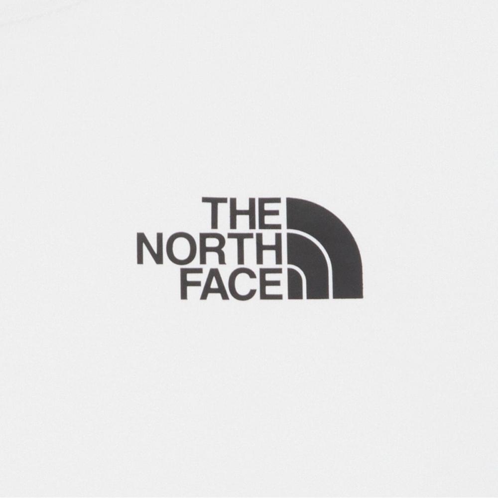 The NorTh Face Kids EssenTial Long Sleeve Round T whiTe nT7Tr50T