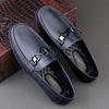 Leisure Walk Loafers Men Genuine Leather Handmade Slip On Flats Luxury Brand Casual Driving Shoe New Man Moccasins Walking Shoes