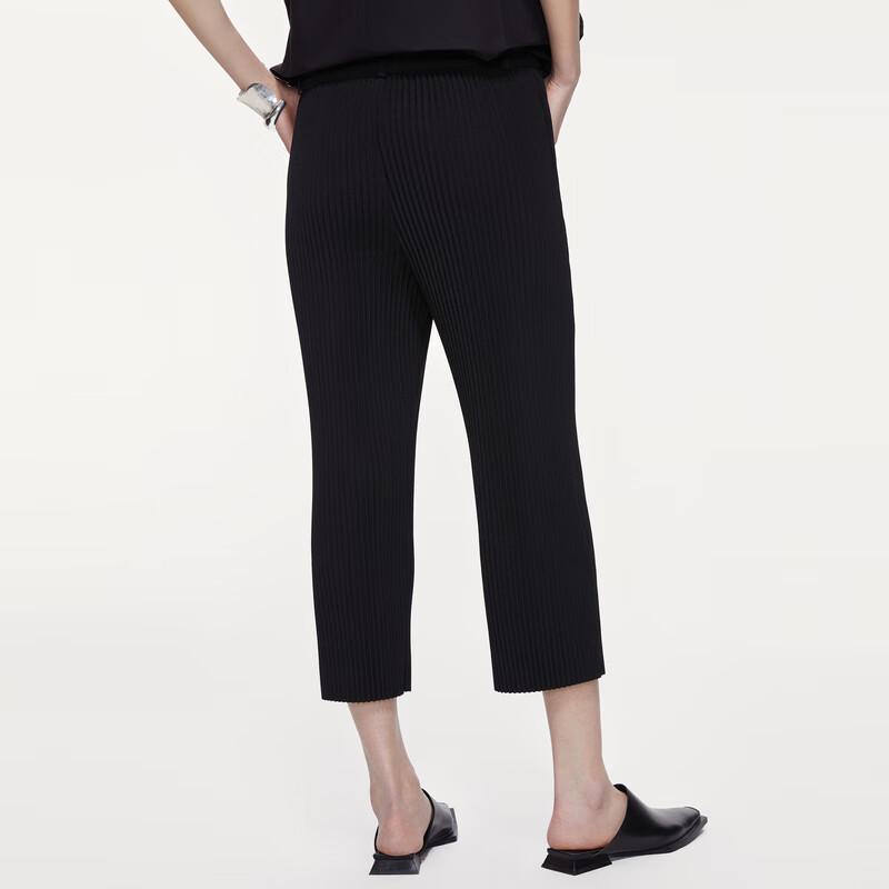 JNBY Women's 2023 Spring Straight-Leg Ankle Pants