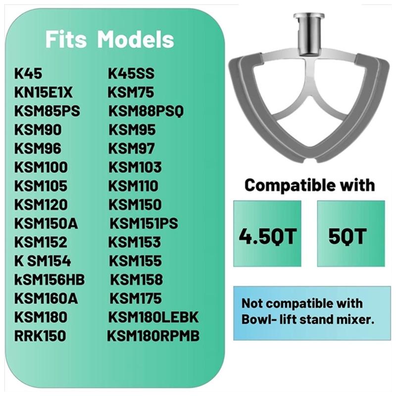 Mixing Paddle Replacement Mixer Paddle Mixers Replacement Head Blenders Accessories Present for Baking Enthusiasts