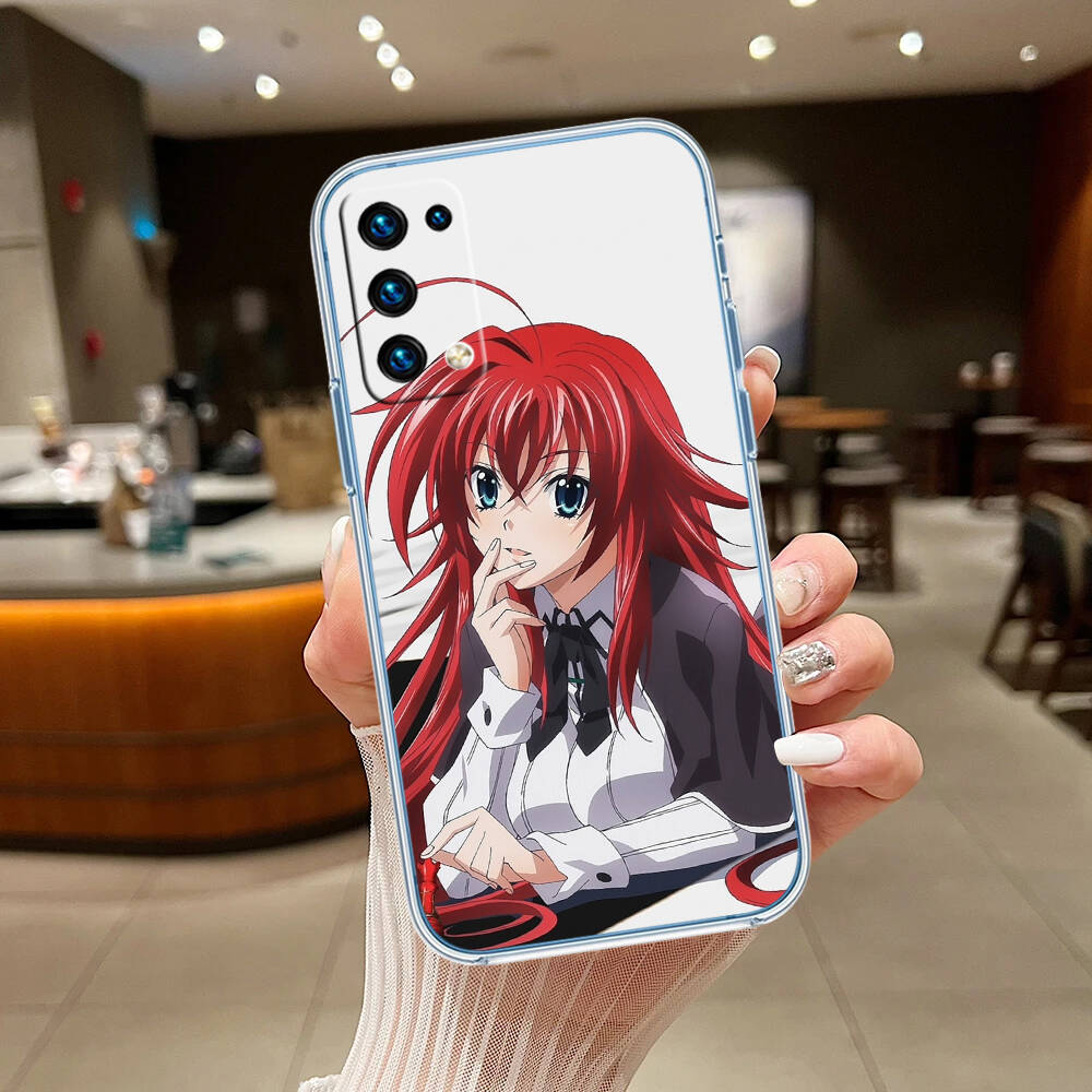 Rias Gremory Case for Motorola G10 G20 G04 E30 E40 E22 E20 E13 E15 G22 G23 G05 G75 G35 G55 E22S E7 G6 G7 G8 G9 Plus Power Play