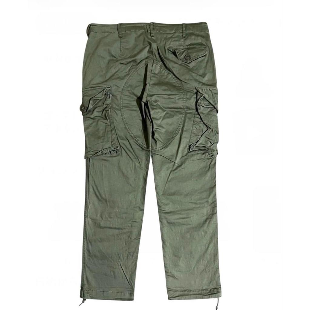 Used Sage De cretBEAMS Military Pants Olive