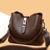 Women's Bag New Soft Leather Pure Hand Women's Handbag Bag Fashion Leisure Travel Shoulder Messenger Bag Women