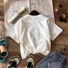 KATSEYE Kids Graphic Print Crew Neck Short Sleeve T Shirt Casual Top for Boys and Girls Soft Comfortable Fabric Suitable for Everyday Wear