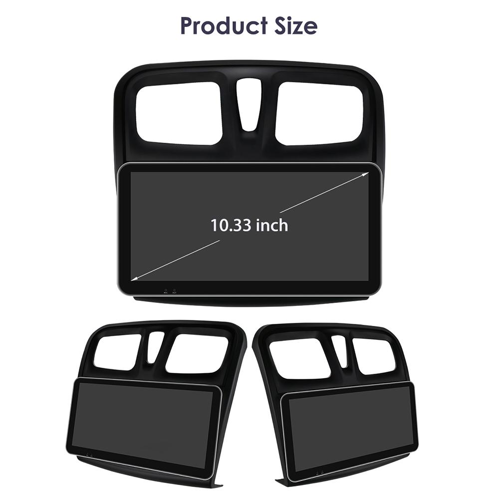 2din Android Autoradio for Renault Logan 2 2012 - 2019 Sandero 2 Car Radio Multimedia Video Player GPS Navi Head Unit Carplay 4G Intelligent Screen