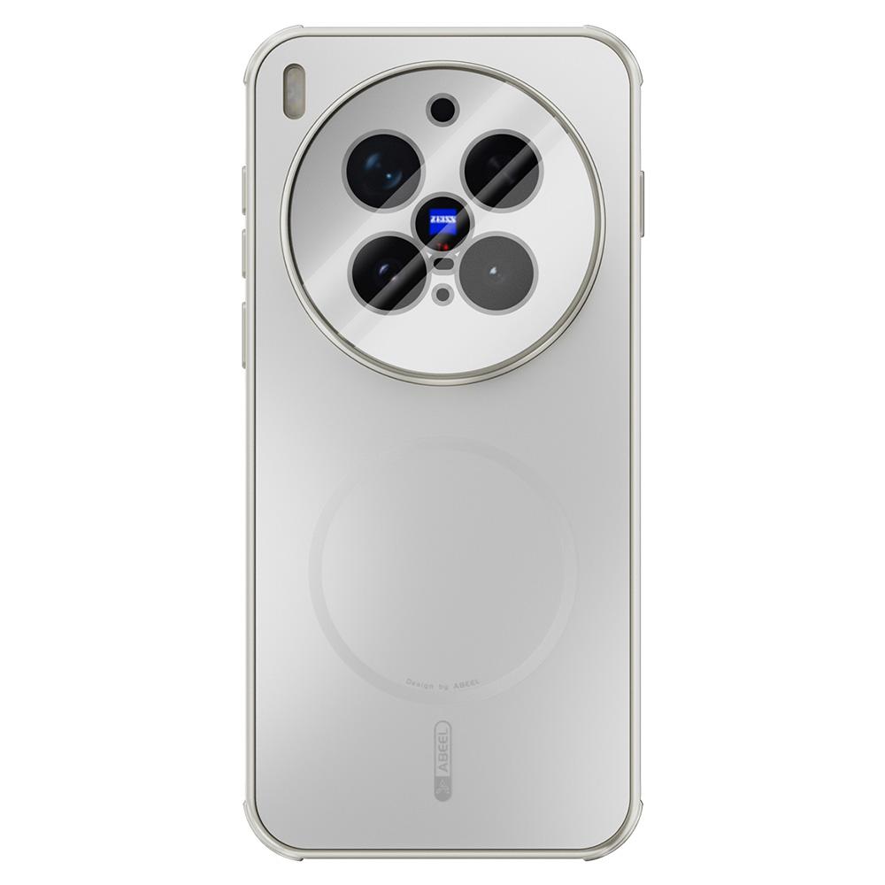 ABEEL For vivo X300 Pro 5G Magnetic Case TPU PC Cooling Matte Phone Back Cover with Lens Film