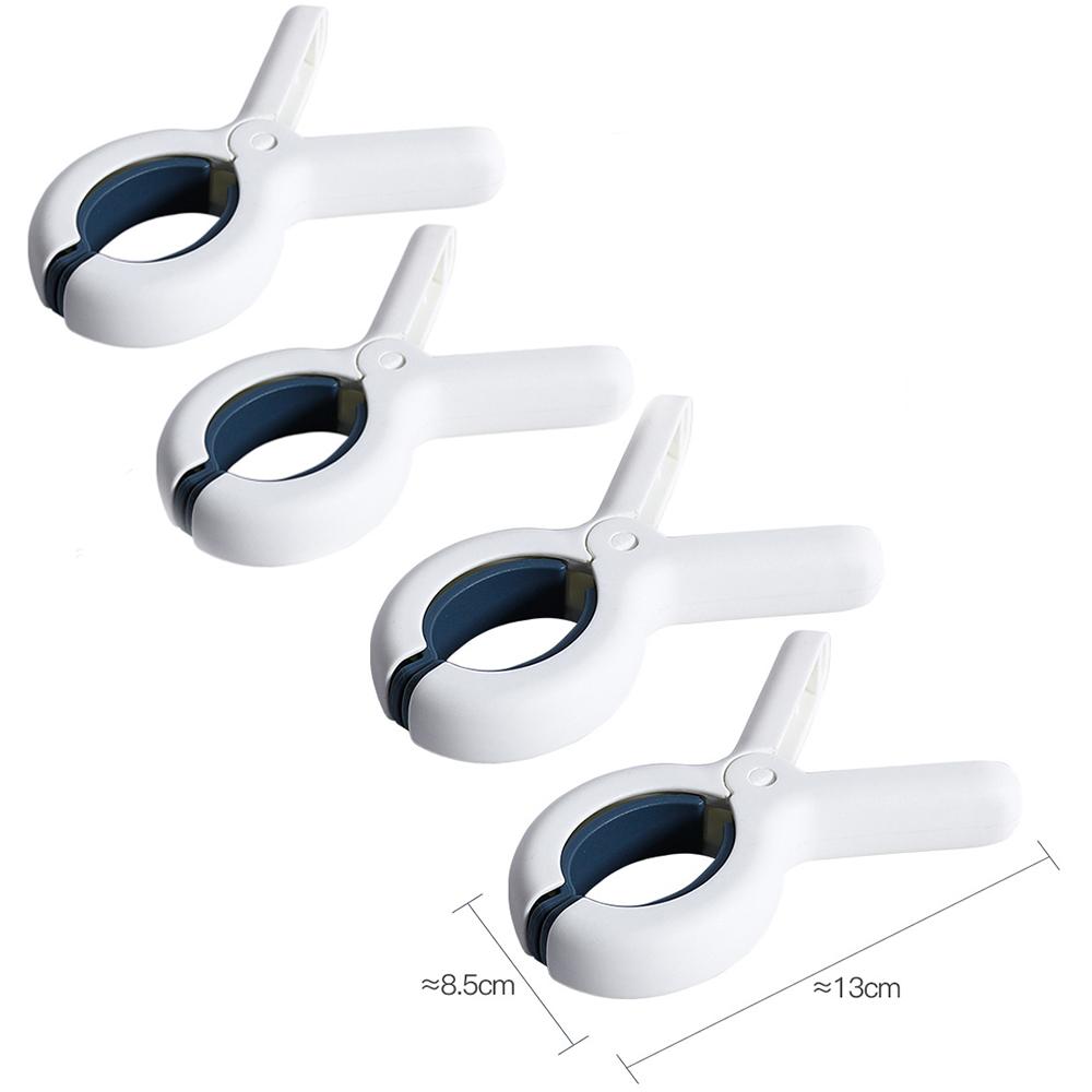 4 шт. простыни для сушки, зажимы для одежды, бытовые зажимы для хлопковых одеял, зажимы для сушки, пластиковые зажимы, фиксированные большие ветрозащитные зажимы для простыней